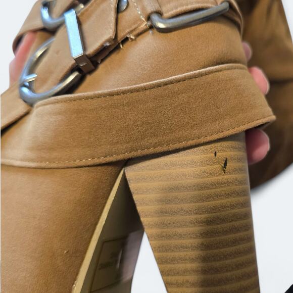 Charles Albert Calf Heel Boots Womens Size 7 - Picture 4 of 4